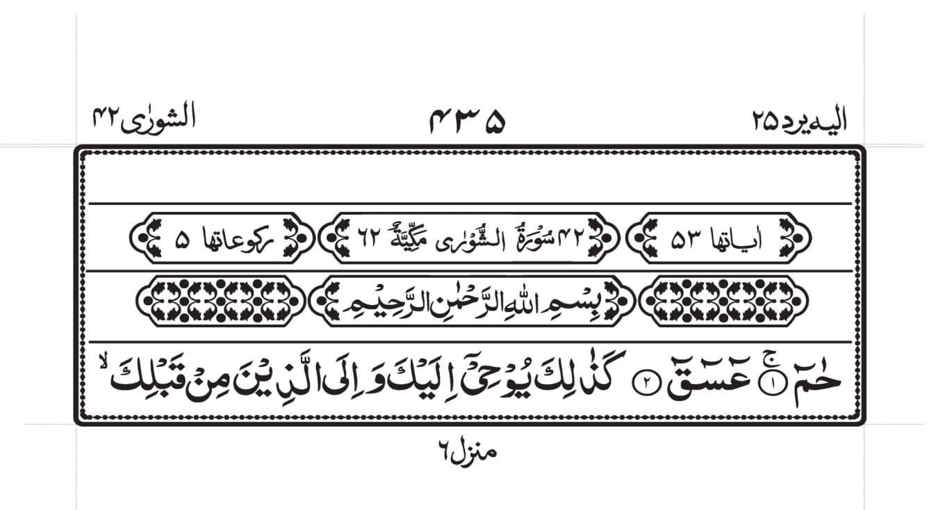 Surah Shura In Roman English Quran In Roman English